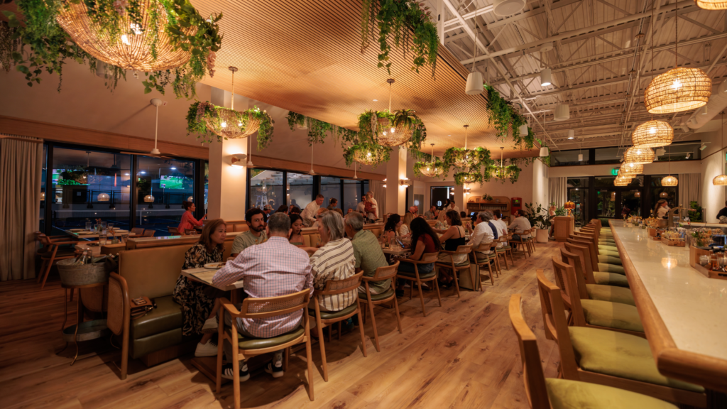 restaurant interior at Florida Room near Port Everglades Fort Lauderdale